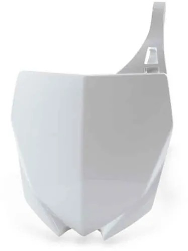 Acerbis White Front Number Plate