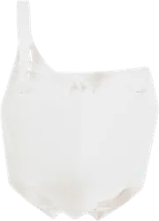 Acerbis White Front Number Plate