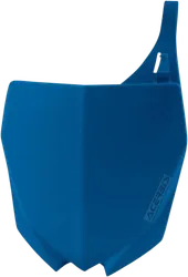 Acerbis Blue Front Number Plate