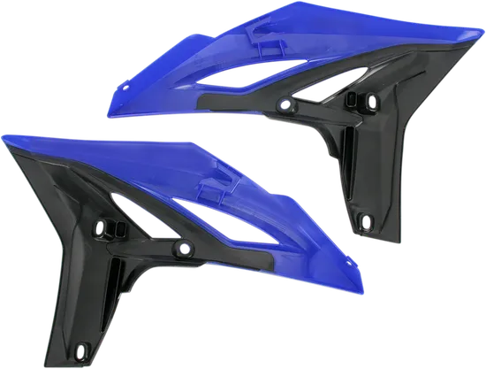 Acerbis Left Right Radiator Shrouds Blue Black