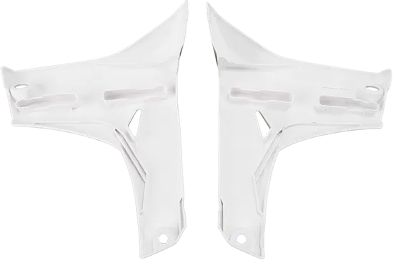 Acerbis Left Right Radiator Shrouds Lower White