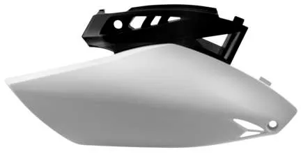 Acerbis Side Panel Number Plates White Black