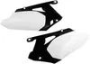 Acerbis Plastic Side Panels White Black