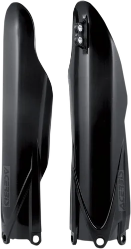 Acerbis Black Lower Fork Cover Protector Guard Set