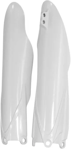 Acerbis White Lower Fork Cover Protector Guard Set
