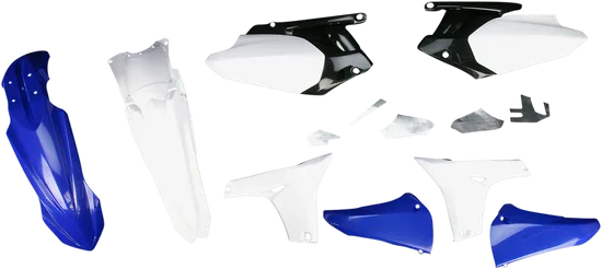 Acerbis Plastic Fender Body Kit Blue White Black