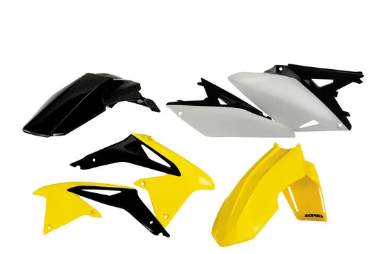 Acerbis Plastic Fender Body Kit Yellow Black White