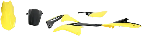 Acerbis Plastic Fender Body Kit Black Yellow