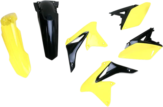 Acerbis Plastic Fender Body Kit Black Yellow