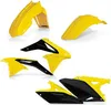 Acerbis Plastic Fender Body Kit Yellow Black OE 17