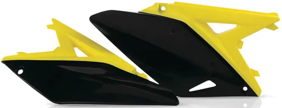 Acerbis Plastic Side Panels Black Yellow