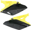Acerbis Plastic Side Panels Black Yellow