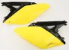 Acerbis Side Panel Number Plates Yellow Black