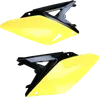 Acerbis Side Panel Number Plates Yellow Black