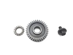 Engine Crank Shaft Gear 2008 Suzuki Vstrom 650 DL650A ABS 2336