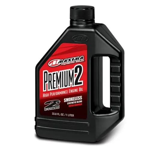 Maxima Premium 2 Semi Synthetic 2T Engine Motor Oil 1 Liter 2 Stroke 5