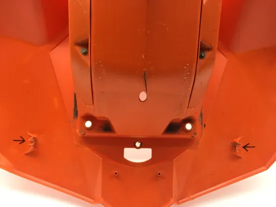 08 KTM 450 525 XC ATV Rear Fender Fenders Plastic 2350A x