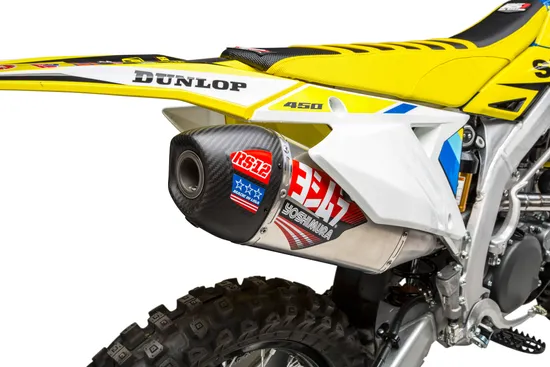 Yoshimura RS-12 Signature Full System AL Exhaust Pipe Suzuki RMZ450 17