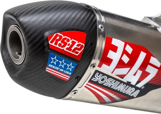 Yoshimura RS-12 Signature Full System AL Exhaust Pipe Suzuki RMZ450 18