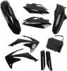 Acerbis Complete Plastic Fender Body Kit Black