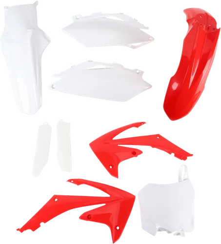 Acerbis Complete Plastic Fender Body Kit OE Red/White