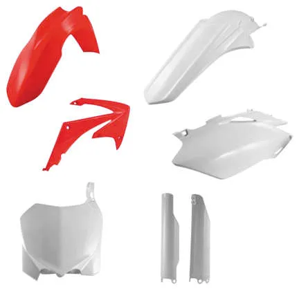 Acerbis Complete Plastic Fender Body Kit OE Red/White