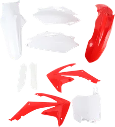 Acerbis Complete Plastic Fender Body Kit OE Red/White