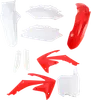 Acerbis Complete Plastic Fender Body Kit OE Red/White