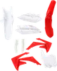 Acerbis Complete Plastic Fender Body Kit OE Red/White