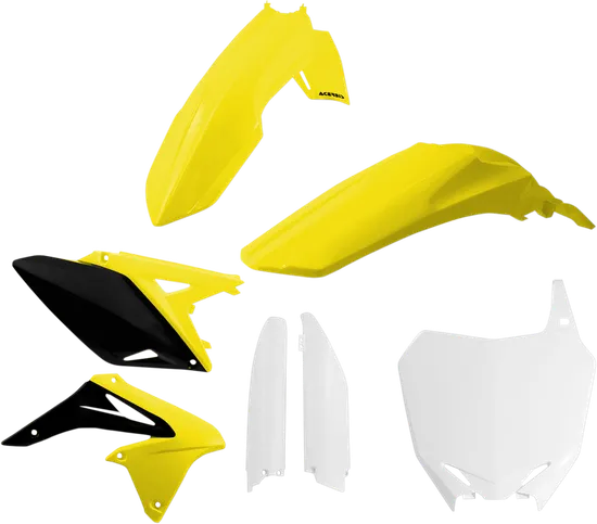 Acerbis Complete Plastic Fender Body Kit OE Yellow/White/Black