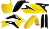 Acerbis Complete Plastic Fender Body Kit OE Yellow/White/Black
