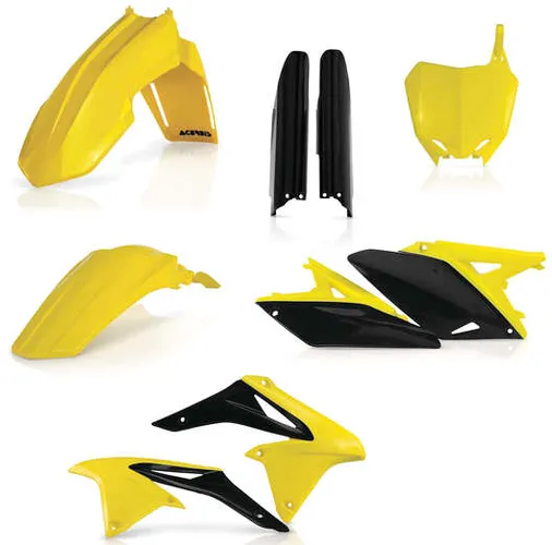 Acerbis Complete Plastic Fender Body Kit OE Yellow/Black