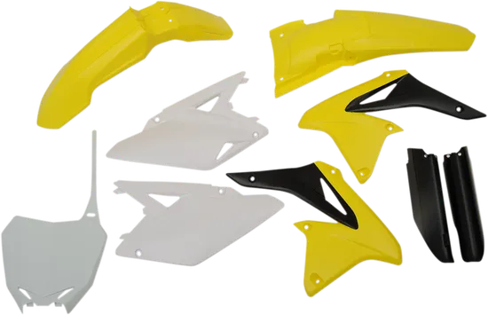 Acerbis Complete Plastic Fender Body Kit Yellow/Black/White