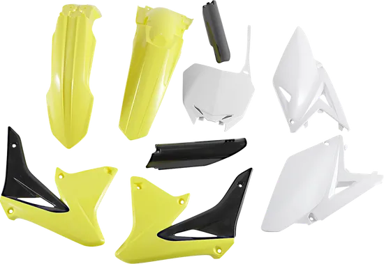 Acerbis Complete Plastic Fender Body Kit Yellow/Black/White