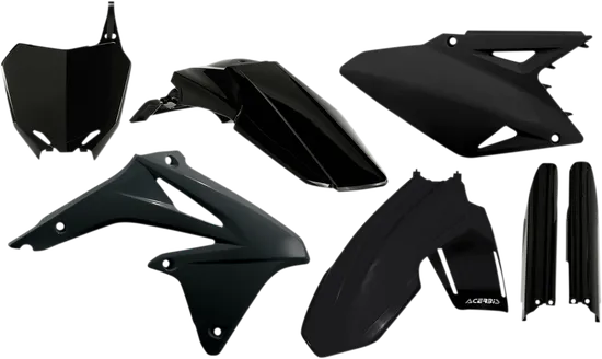 Acerbis Complete Plastic Fender Body Kit Black