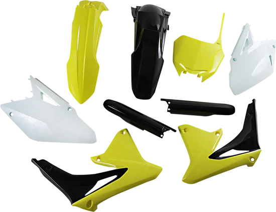 Acerbis Complete Plastic Fender Body Kit OE Yellow/Black/White