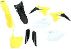 Acerbis Complete Plastic Fender Body Kit OE Yellow/Black/White