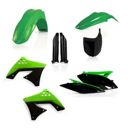 Acerbis Complete Plastic Fender Body Kit OE Green/Black
