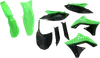 Acerbis Complete Plastic Fender Body Kit OE Green/Black
