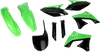 Acerbis Complete Plastic Fender Body Kit OE Green/Black