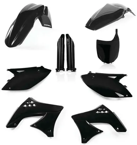 Acerbis Complete Plastic Fender Body Kit Black