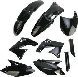 Acerbis Complete Plastic Fender Body Kit Black