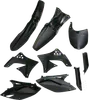 Acerbis Complete Plastic Fender Body Kit Black