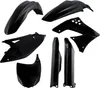 Acerbis Complete Plastic Fender Body Kit Black