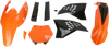 Acerbis Complete Plastic Fender Body Kit OE Orange/Black
