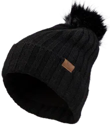 Fly Racing Adult Women Pom Beanie One Size Fits Most Black
