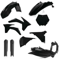 Acerbis Complete Plastic Fender Body Kit Black