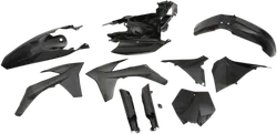 Acerbis Complete Plastic Fender Body Kit Black