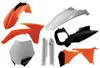 Acerbis Complete Plastic Fender Body Kit OE Orange/Black/White