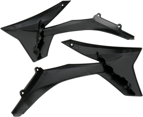 Acerbis Left Right Radiator Shrouds Black